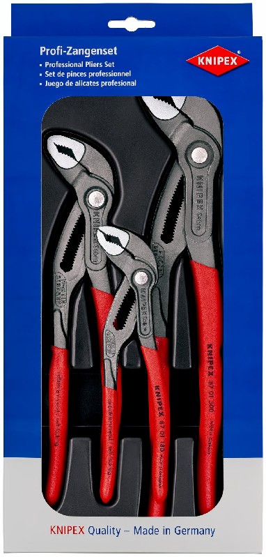 Cobra®-Paket • 3tlg.• Knipex • 00 20 09 V02