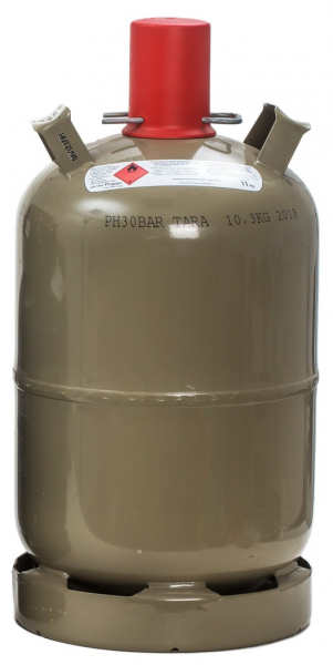 Propangas Flasche - 11kg - GRAUEigentumsflasche • Leergut