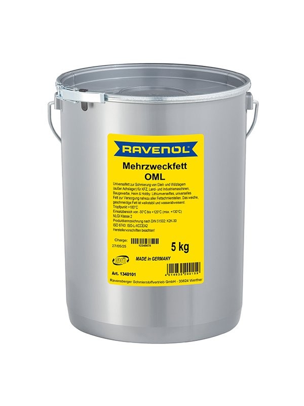 Mehrzweckfett OML • Ravenol• 5Kg Eimer • 1340101