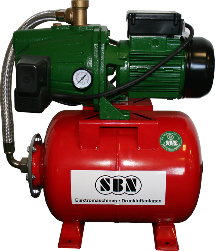 Hauswasserwerk Jett 1300• 24l Behälter • SBN 17035 • 3,6 m³ / St