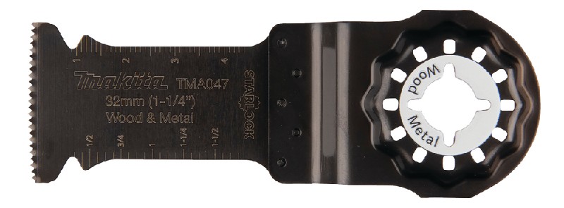 Tauchsägeblatt TMA047 - 32mmMakita B-64814-5 - Starlock, Holz+Metall Set a. 5St.