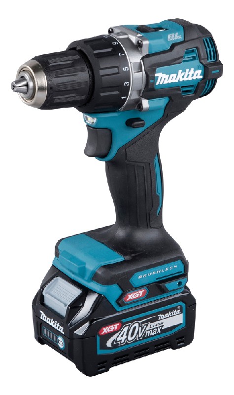 Makita Akku-Bohrschrauber - DF002GA202XGT • 40V max. • max. 70 Nm • 0-2.200min inkl. 2x BL4020, Ladegerät & Makpac