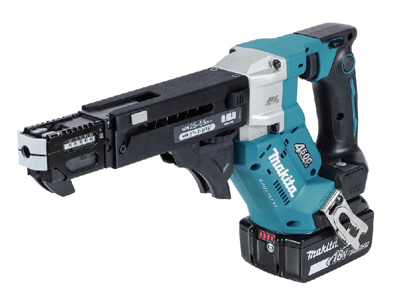 Makita Akku-Magazinschrauber - DFR552Z18V • 25-55 mm • 0-4.500 min-1