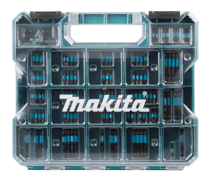 Bit-Set 100-tlg. + Organizer• Impact Black • E-24826 • Makita