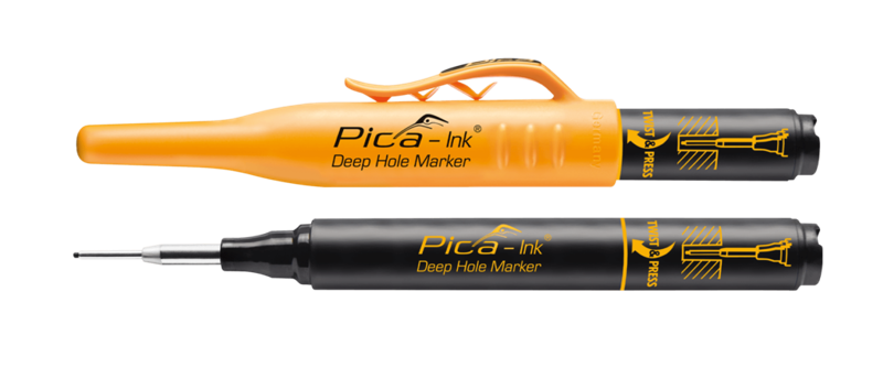 Pica - Ink Tieflochmarkerschwarz, blau, rot • 150/XX