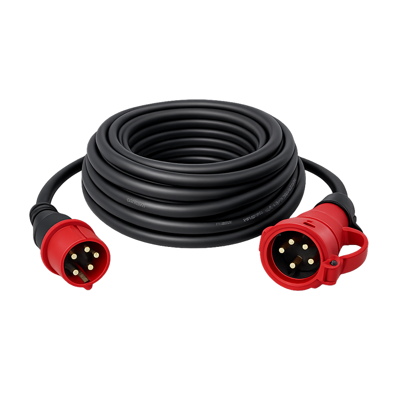 CEE Verlängerungskabel - 25m• 16A • 400V • H07RN-F • 5x2,5mm² • IP44