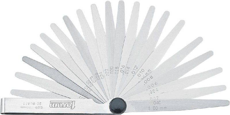 Fühlerlehre 0,05-1mm• 20 Blatt