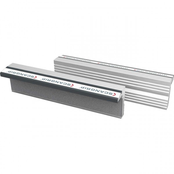 Magnet-Schonbacken Satz • 160mm• Aluminium • für Schraubstöcke • Scangrip