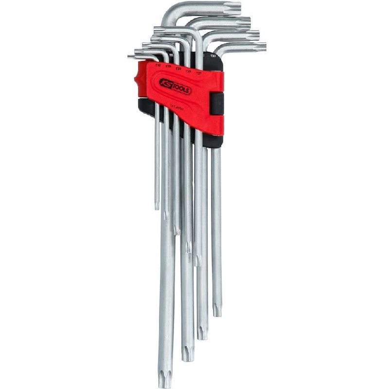 Torxschlüsselsatz - T10 - T50lange Ausführung• KS Tools 151.4550