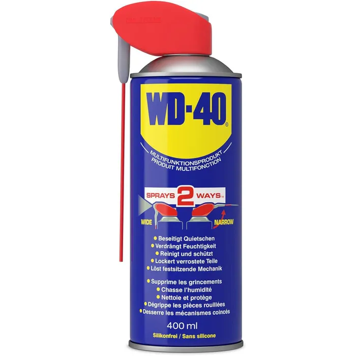 Universalspray WD40 Smart Straw®400ml Schwenkkopf - VPE = 6St.