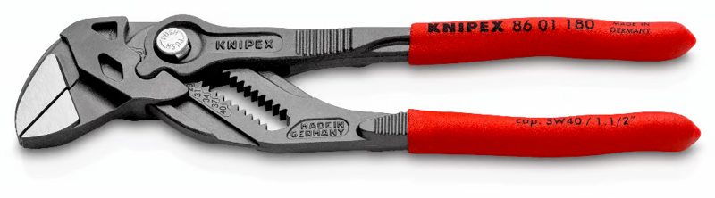 Zangenschlüssel• 180mm • Knipex • 86 01 180