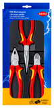 VDE-Zangenset 3tlg. • ``Elektro Paket``• Knipex • 00 20 12