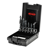 Ultimatecut Kombi-MaschinengewindebohrerSet • 7-tlg. • HSS • FLOWSTEP® Spitze • RUnaTEC • Ruko • 270620PRO