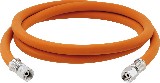 Propangasschlauch • 2,0m• 2x G3/8 LH-ÜM • 6,3x5mm • 30Bar • GOK 04 543 00 • verpresst