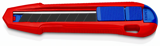 Knipex CutiX® - Cutter Messer18mm Klingenbreite • 90 10 165 BK • mit Stabilisierungsschiene
