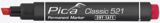 Pica Classic 521 Permanent Marker• rot • 2-6mm • Keilspitze
