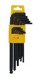 Kugelkopf - Inbusschlüsselsatz - Zoll1/16`` - 3/8`` • Arndt 300-13