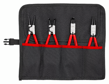 Sicherungsringzangen-Set • 4tlg.• Knipex • 00 19 56