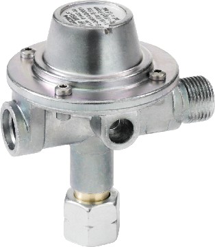 Mitteldruckregler f. Kleinstflaschen• GOK 0140200 • 1,5bar • 6kg/h • G 3/8 LH-ÜM • G 3/8 LH-KN