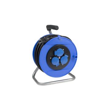 Sicherheitskabeltrommel – AS-Schwabe40m • H07RN-F 3G1,5 • 3x 230V • IP44