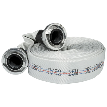 10m - C / 52 Bau und Industrieschlauch``Stan`` • mit Kupplungen • F-6831-10
