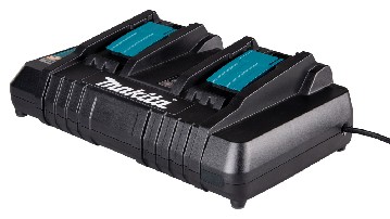 Makita Doppel-Schnellladegerät - DC18RDLXT • 14,4V/18V