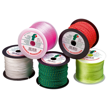 UNIVERSAL-MAURERSCHNUR 2,0 MMF-8345 • weiß, grün, rot, gelb, pink