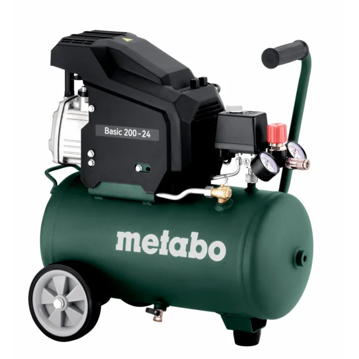 Metabo Kompressor - 200-24 Basic• 601522000 • 230V • 8 Bar • 80 l/min • 24l Kessel