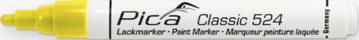 Pica Classic 524 Industrie Lackmarker• gelb • 2-4mm • Rundspitze
