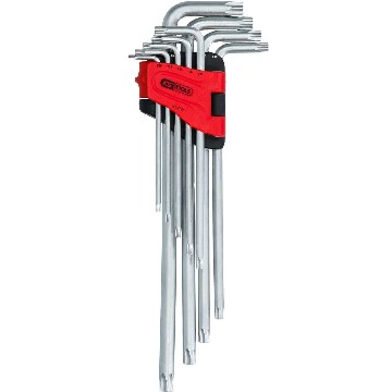 Torxschlüsselsatz - T10 - T50lange Ausführung• KS Tools 151.4550