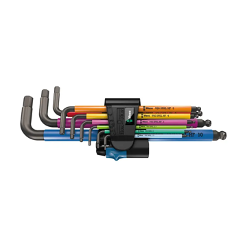 Kugelkopf - Inbusschlüsselsatz 1,5-10mmMulticolor • Wera 950 SPKL